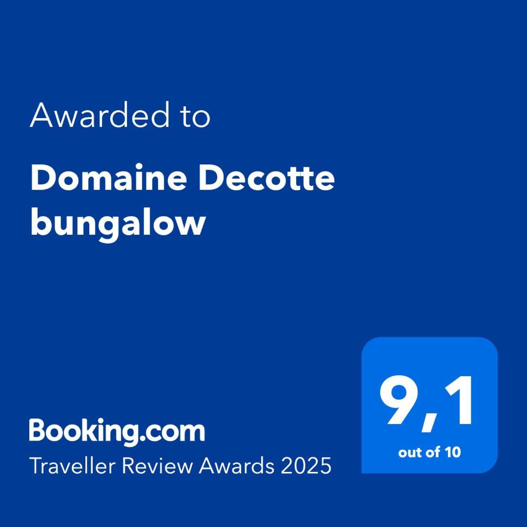 Domaine Decotte Bungalow Sainte-Suzanne Dış mekan fotoğraf